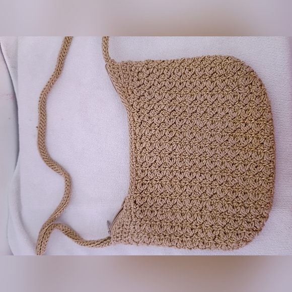 The Sak Gold Metallic  Crochet Women's Bag - Picture 4 of 11